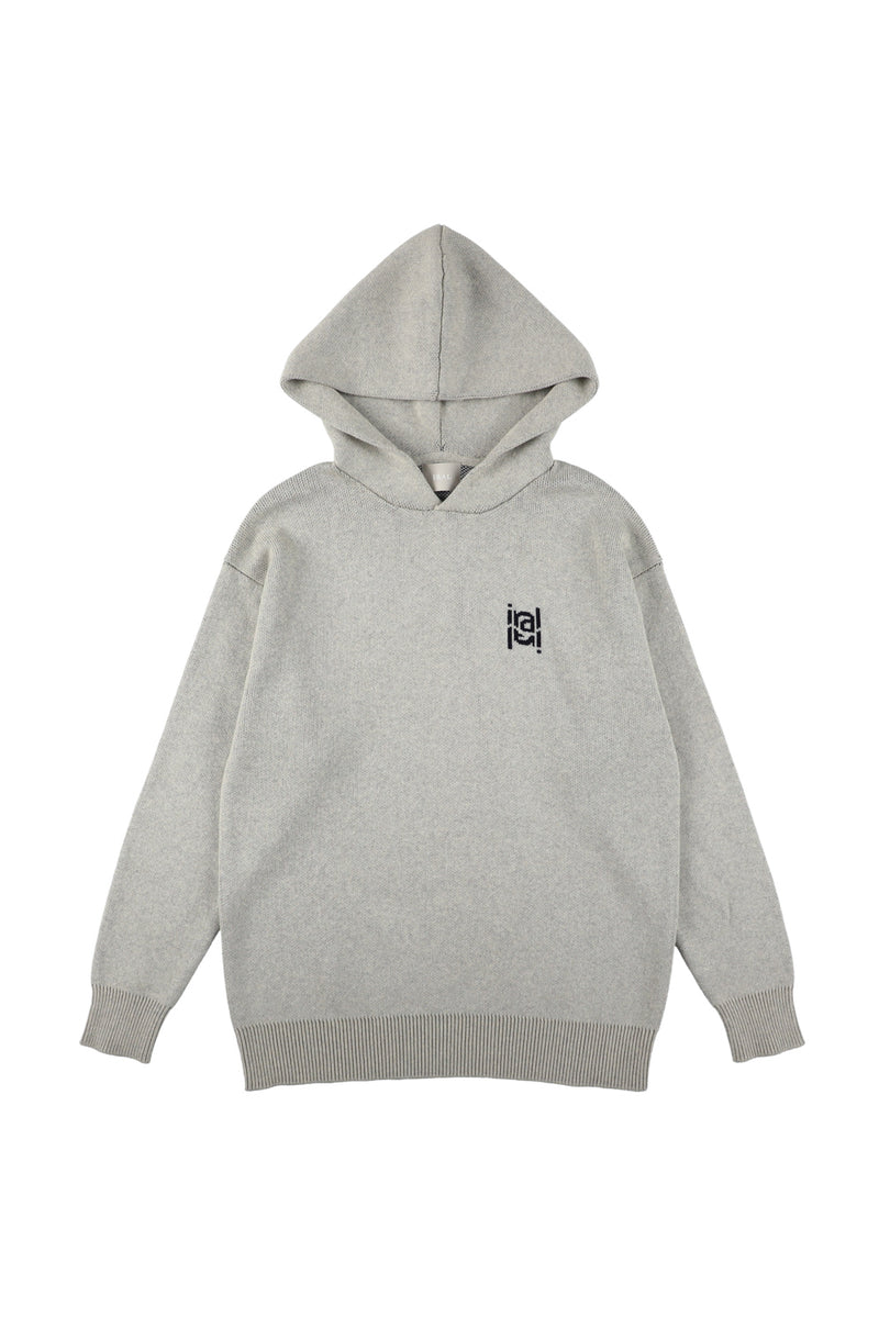 COTTON CASHMER KNIT HOODIE【UNISEX】