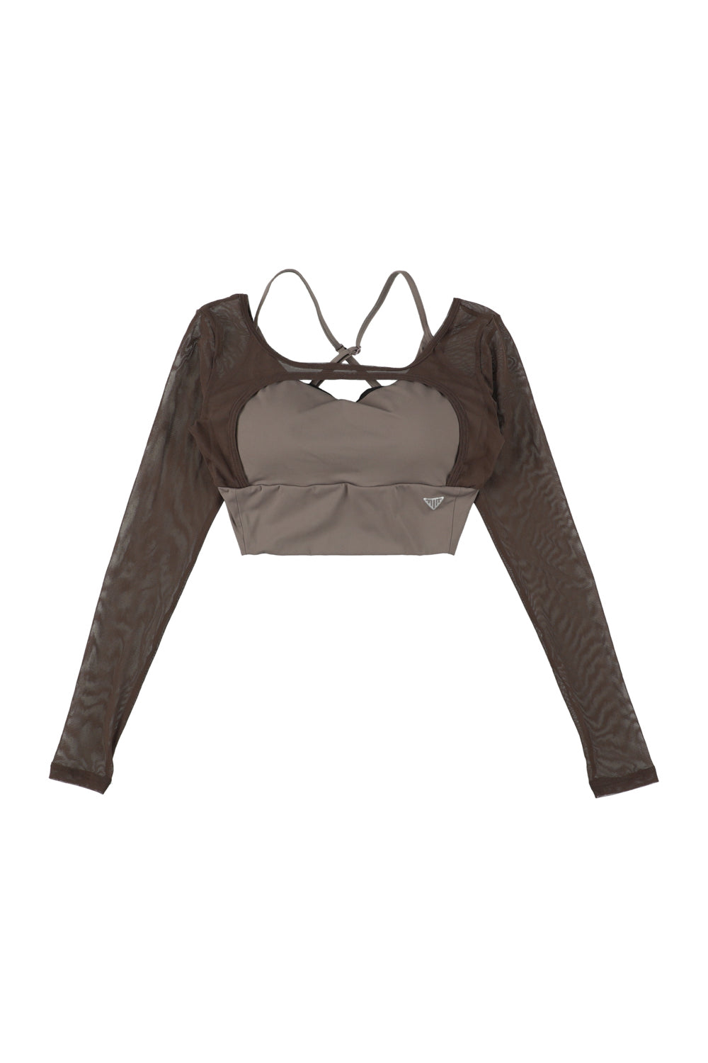 IRAL ブラトップ SEE-THROUGH SLEEVE BRA TOP – IRAL