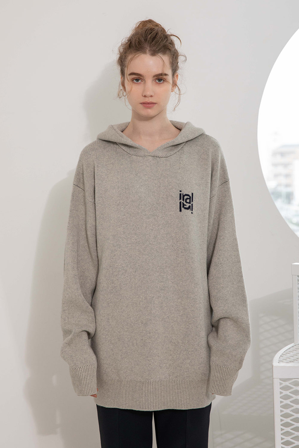 COTTON CASHMER KNIT HOODIE【UNISEX】 – IRAL 