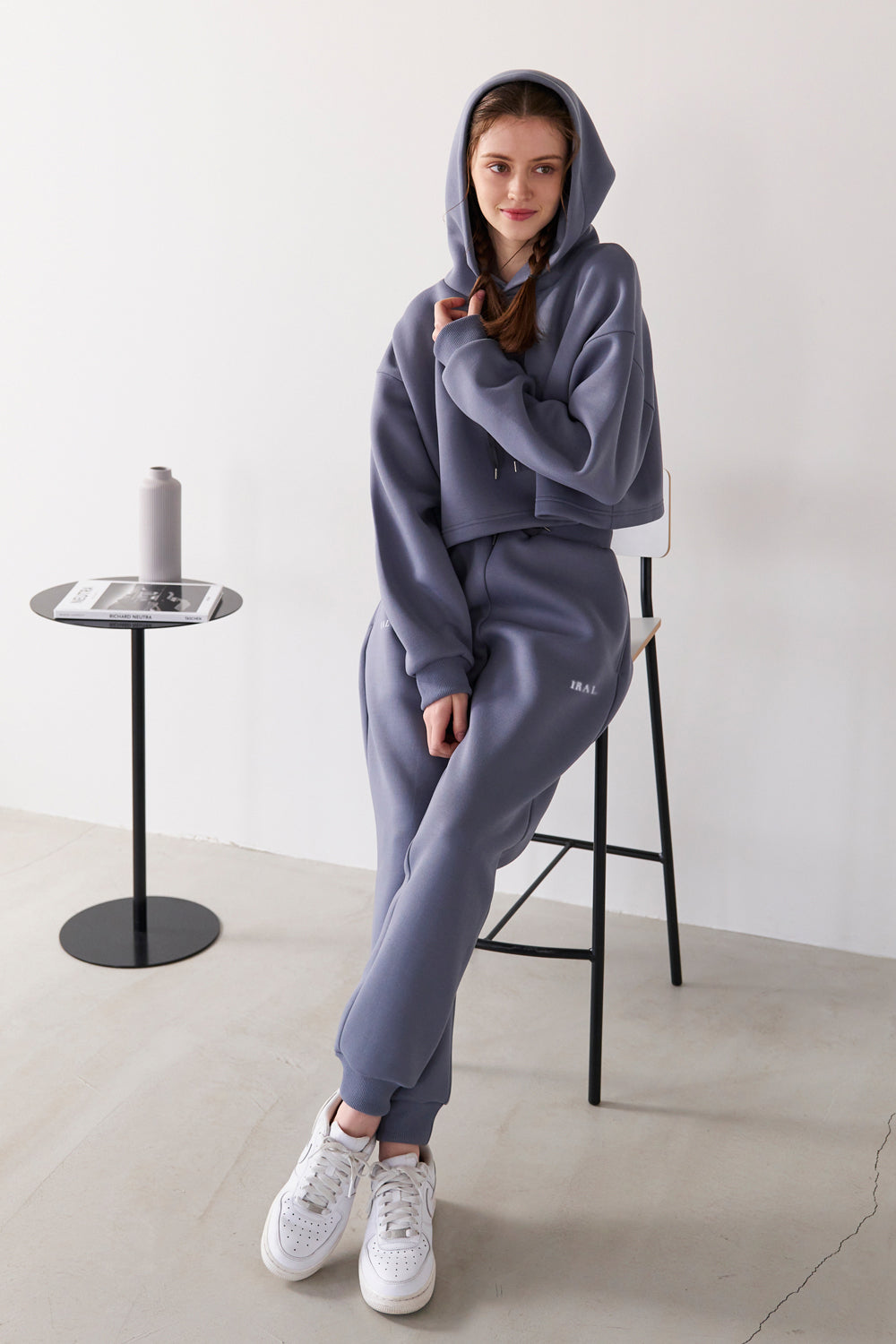 ゆんころ IRAL CROPPED HOODIE SET UP - トレーナー・スウェット
